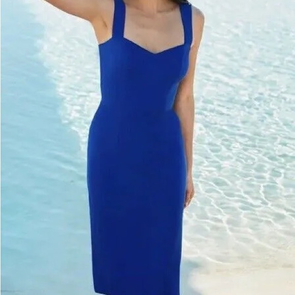 Dress the Population, Nicole Royal Blue Sweetheart Dress, XS - Picture 6 of 9